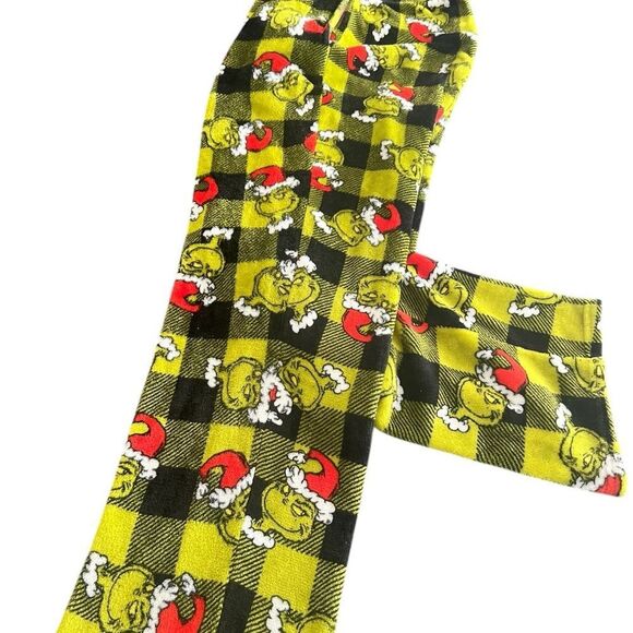 Grinch Pajama Pants - Green and Black size L - Picture 1 of 6
